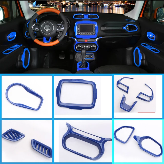 Jeep Renegade Interior >> Car Styling Car Accessories Blue Interior Inner Part Trim Frame For Jeep Renegade Interior >> Car Styling Car Accessories Blue Interior Inner Part Trim Frame For