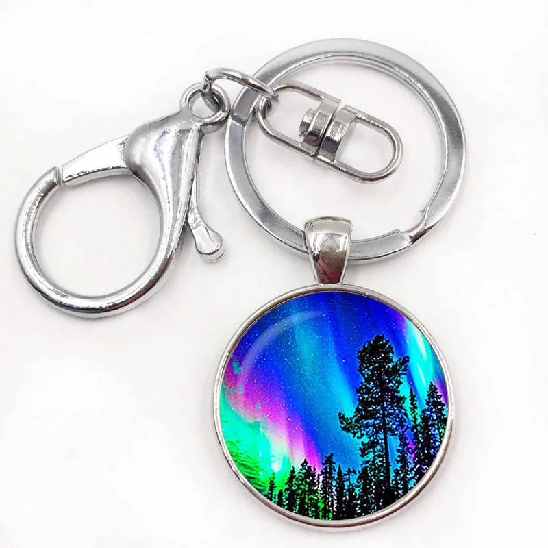 10silver keychain.