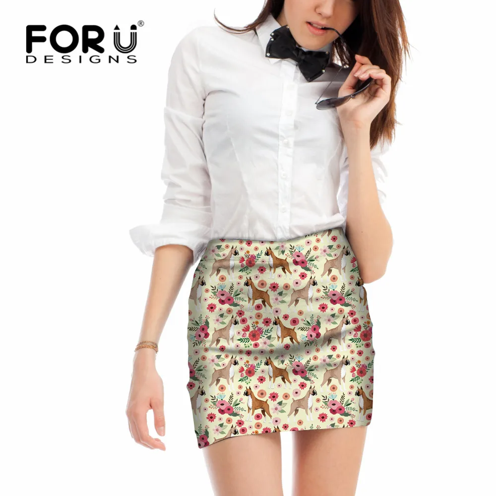 Buy FORUDESIGNS Office Lady Skirt Summer Women High
