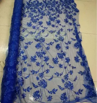 

Excellent DiuDiu-41517 sparkly glued glitter French tulle Material Net Lace French Net Lace fabric