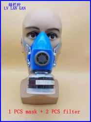 Высокого качества Респиратор маска высокой емкости угольный защитные маски живопись пестицидов химических противогаз