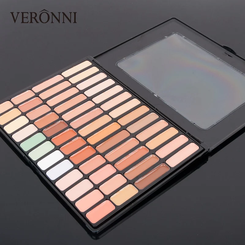 

50 Colors Concealer Palette Cream Professional Base Palette Camouflage Sweet Style Facial Contour Palette Pigment Cosmetic Matte