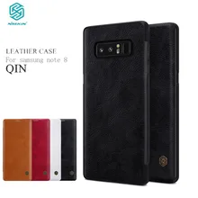 Nillkin Флип чехол для Samsung Galaxy Note 8 QIN серии PU кожаный для Samsung Note 8 чехол