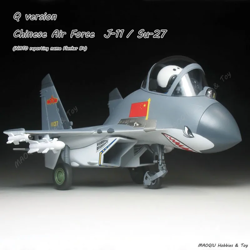 Версии J11/Su-27 в китайском стиле ВВС самолет Истребитель модель здания Наборы |