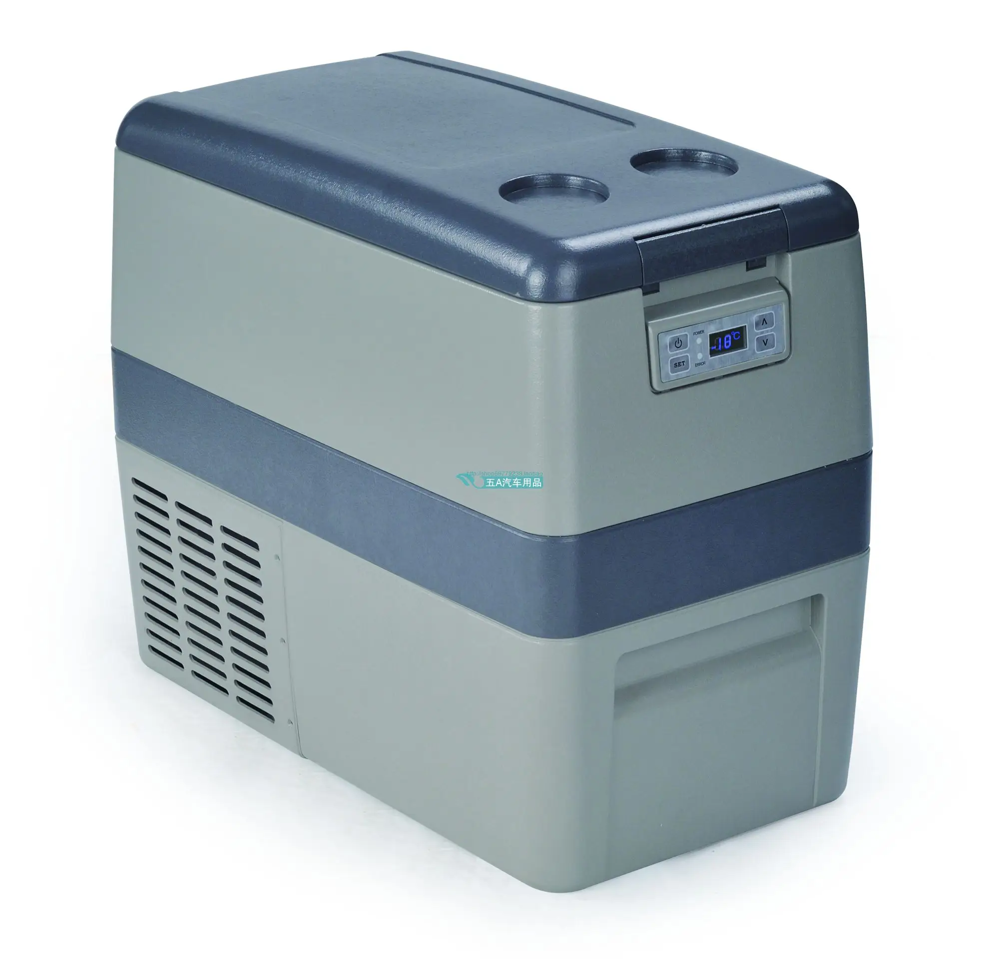 Car compressor 30l car refrigerator 18 lcd compressor thermostat car fridge porable icebox