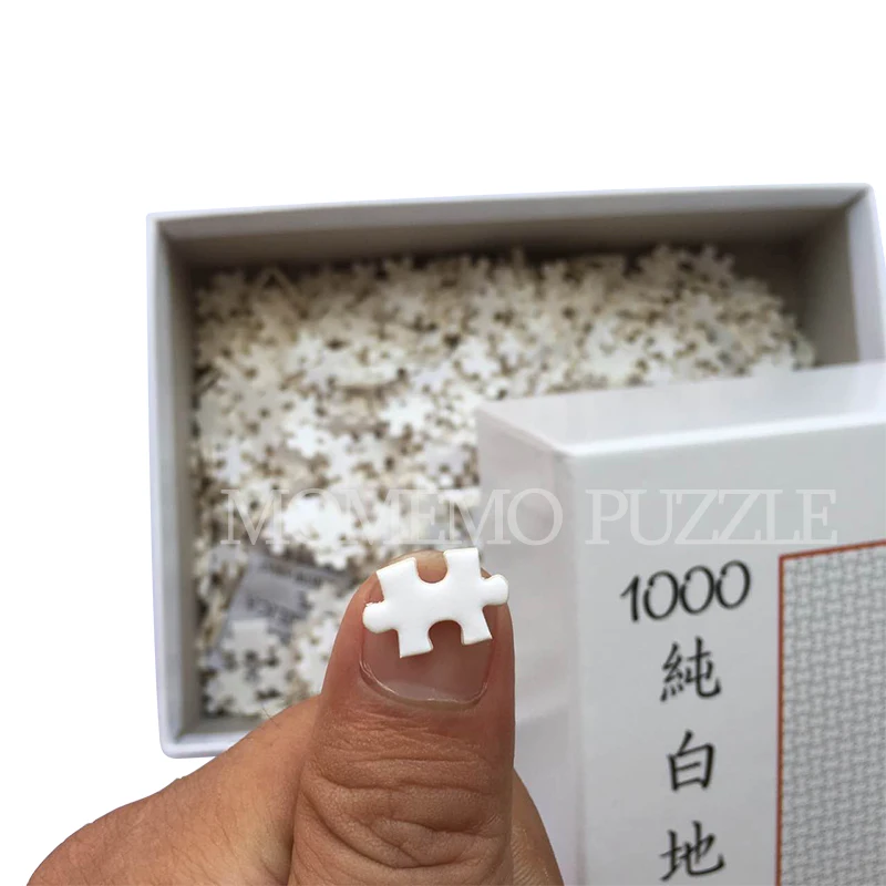 MOMEMO Белый Ад головоломки 1000 шт. деревянные для сборки взрослых игры
