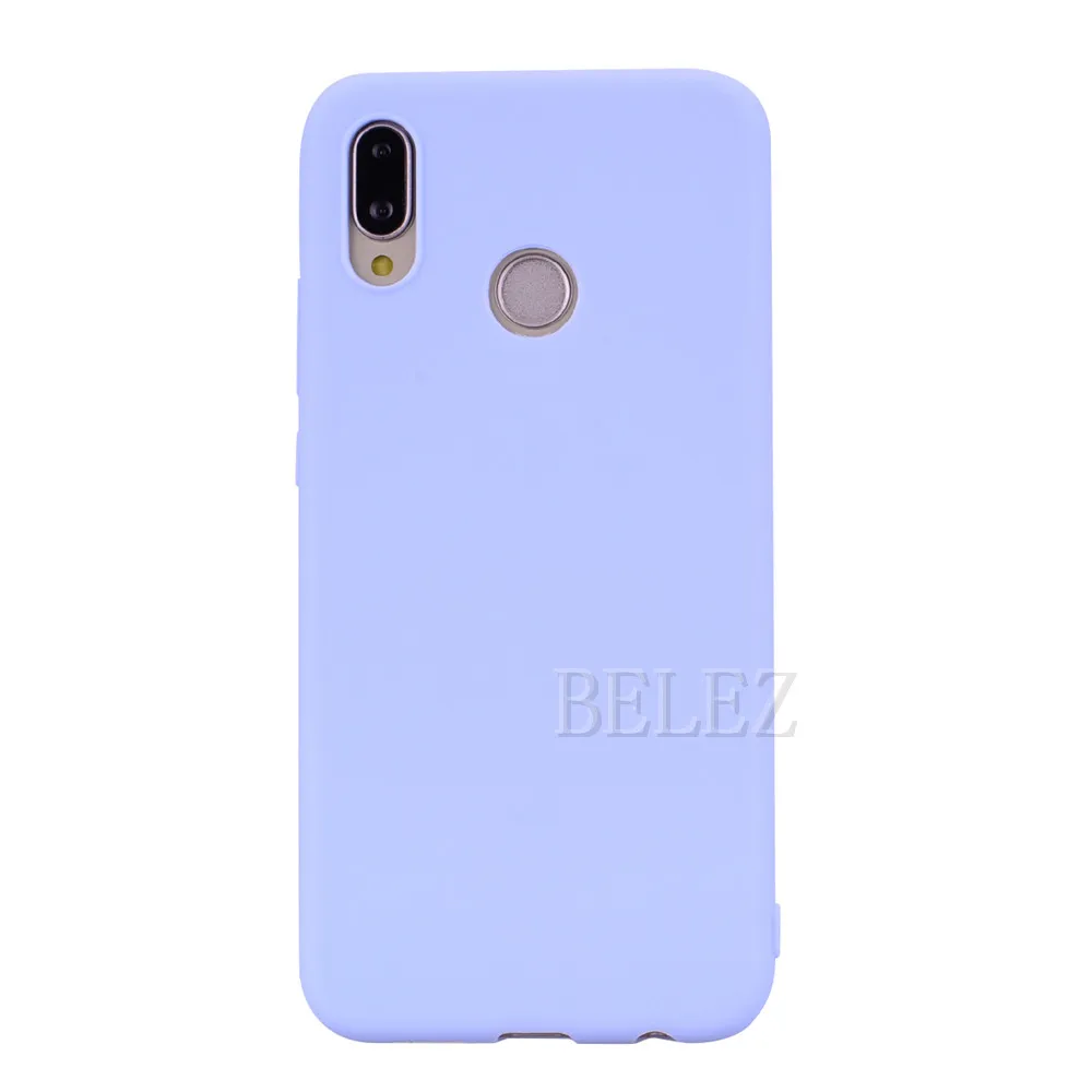Candy Color Soft TPU Phone Case For Huawei Y9 2019 Y5 Y6 Y7 Y9 2018 Mate 20 Pro on the Honor 8C 8X Max 9 Lite Play Note 10 Cover _5