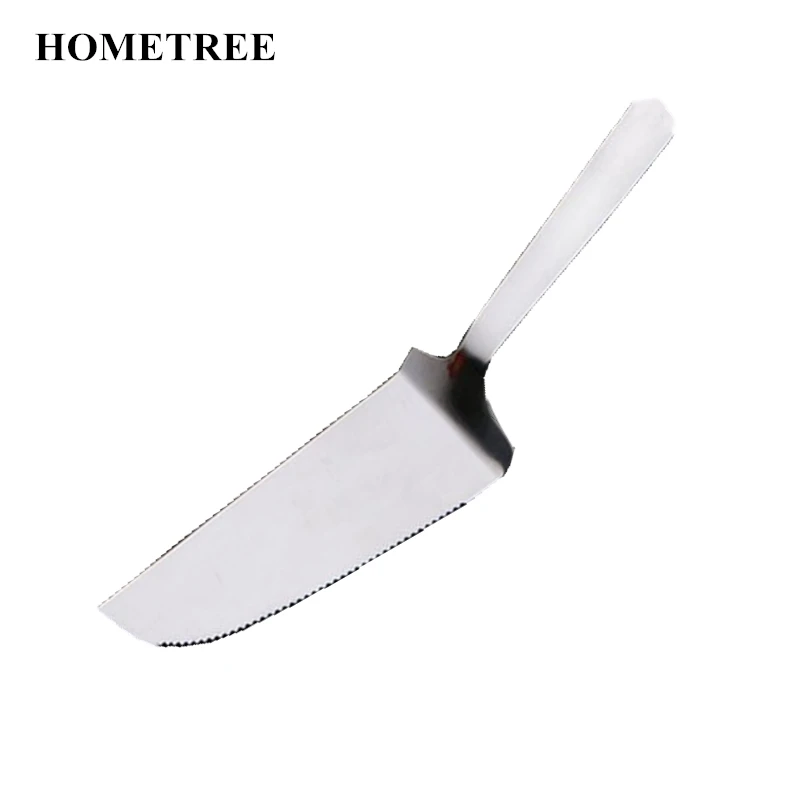 HOMETREE Pizza Stainless Steel Shovel Cutter Cake Spatulas Pie Pastry Butter Knife Kitchen Baking Tool Gadget Cooking Tools H138
