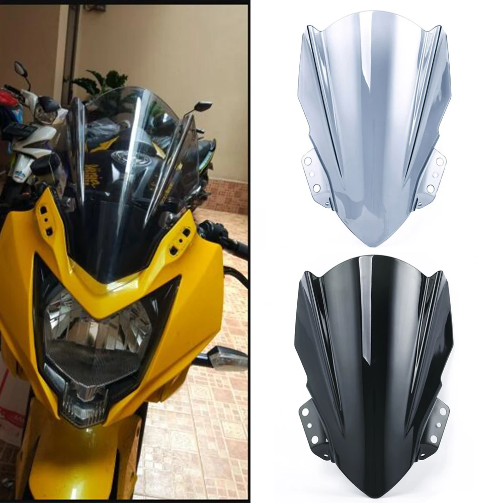 Переднее ветровое стекло для мотоциклов 2015 2017 Kawasaki Ninja 250SL 2016|Козырьки от ветра и