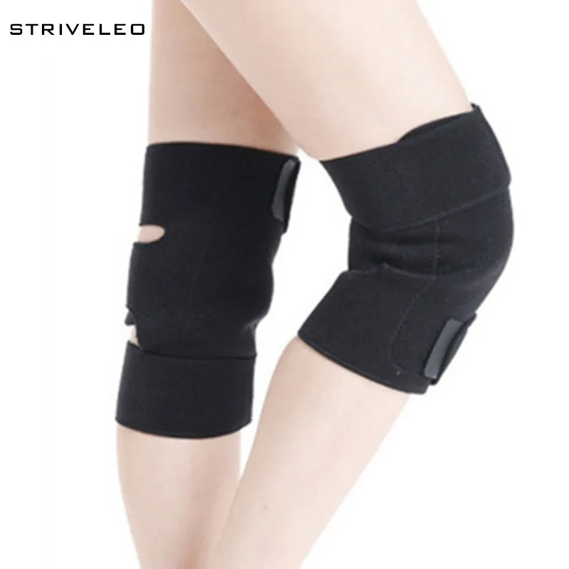 

1 Pairs Tourmaline Self-Heating Kneepad Elastic Breathable Warmth Heating Belt High-quality Knee Pads Knee Massager Health Care