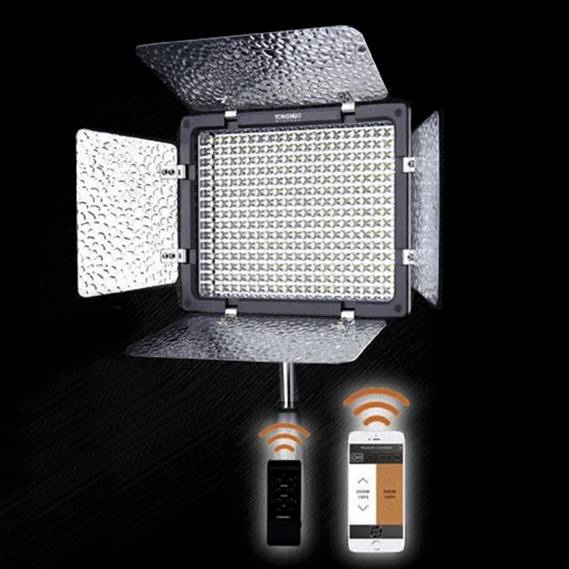 

Yongnuo YN300III 300 LED Video Light CRI95 White 5500K + Wireless Remote Controller Lighting YN-300III for Camera DV Canon Nikon