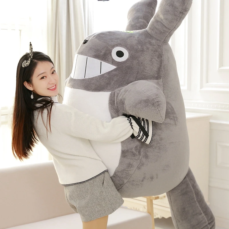 Kawaii Soft Jumbo Totoro Plush Toy Giant Anime Totoro Doll Toys Cartoon  Stuffed Pillow for Children friend Gift DY50595