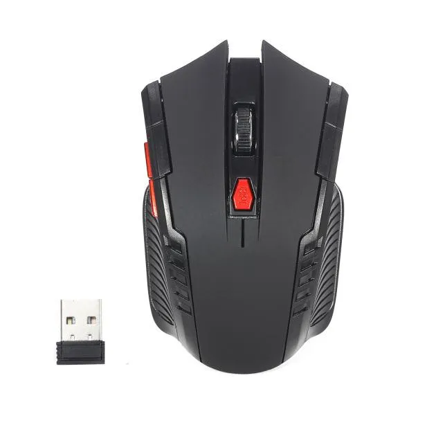 

EPULA 2019 Fashion Mouse 2.4Ghz Wireless 2.4Ghz Mini portable Wireless Optical Gaming Mouse For PC Laptop Black