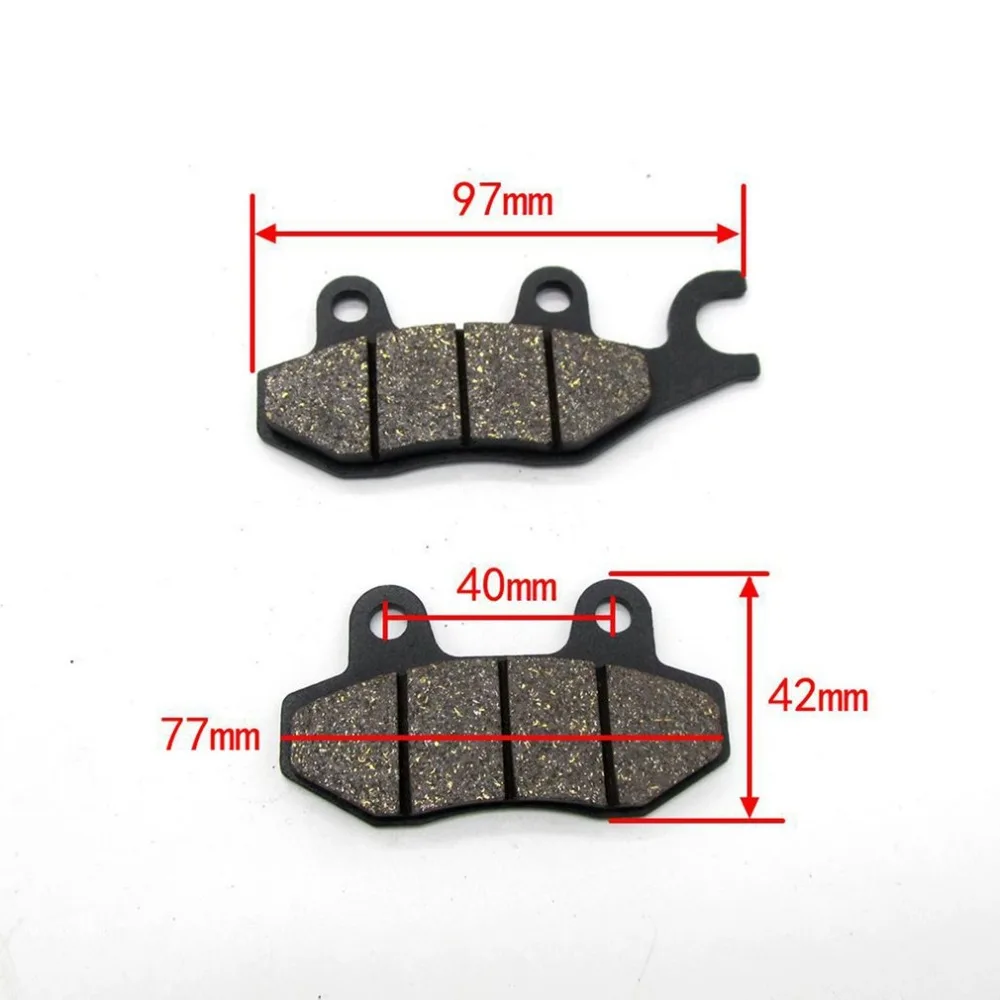 Тормозные колодки для ATV для Kawasaki для Kazer115 KVF300 400 350 750 для Yamaha XTZ750 89-95 мотоциклетные тормозные Аксессуары