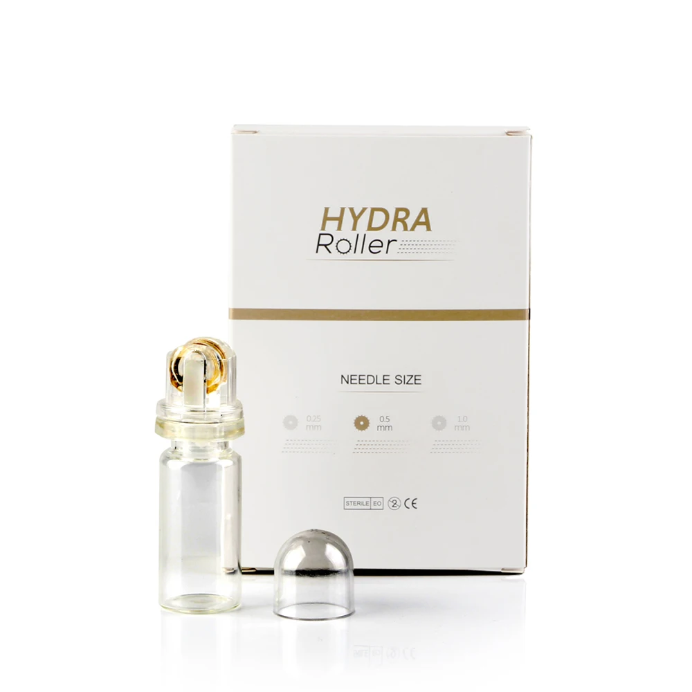 

Micro needles roller dermaroller Hydra Roller 64 MezoRoller Anti Age Derma Reborn Eye Treatment Cell Regenaration Pores Refine