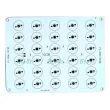 30 Вт 36 Вт 48 Вт 50 Вт 213x163 мм алюминиевая пластина основание для 1 Вт 3 Вт бисера СВЕТОДИОДНЫЙ печатной платы теплоотвод доска для дорожного освещения прожектор светильник