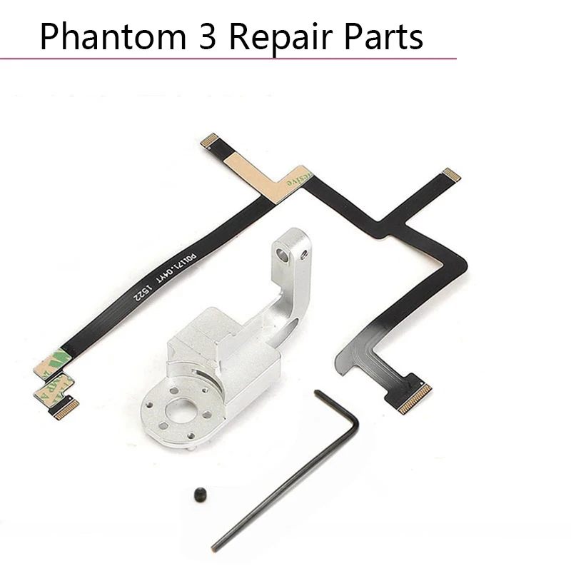 

Yaw Arm Bracket Flex Ribbon Flat Cable Gimbal Mount Plate Pitch Motor for DJI Phantom 3 SE Gimbal Camera Drone Repair Parts