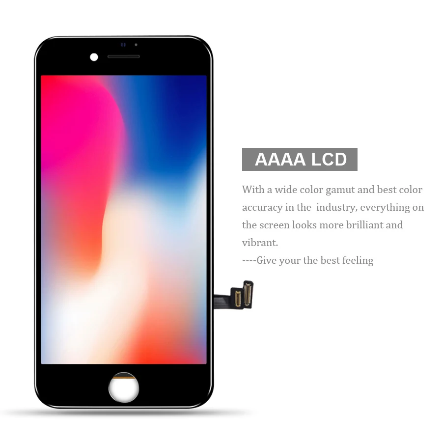 PINZHENG AAAA ЖК-экран для iphone 8 plus ЖК-дисплей дигитайзер сенсорный модуль 8 s Замена ЖК-дисплея S