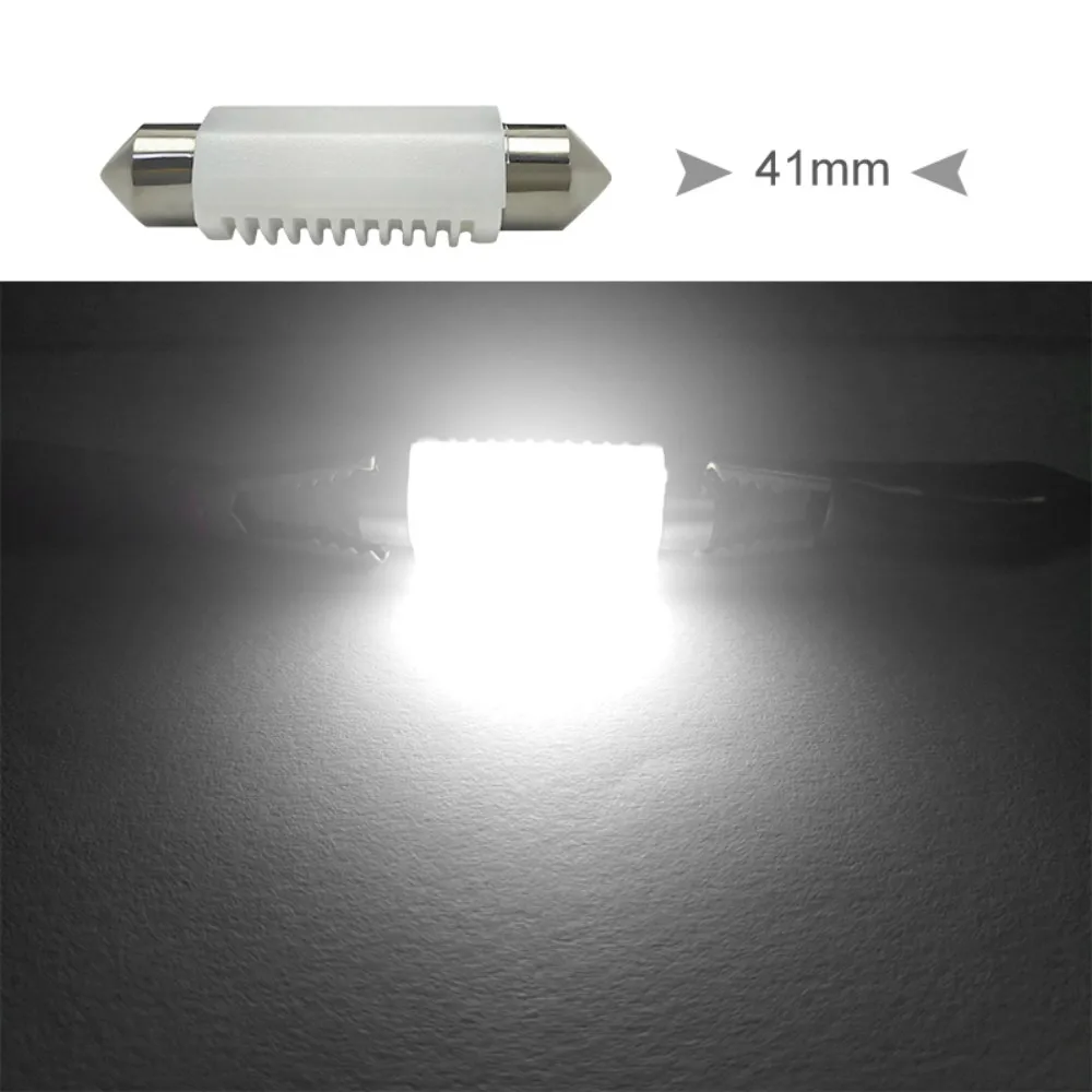 CNSUNNYLIGHT High Quality C5W C10W LED 31mm 36mm 39mm 41mm CANBUS Car Festoon Light Auto Interior Dome Lamp Reading Bulb White 12V 24V (16)