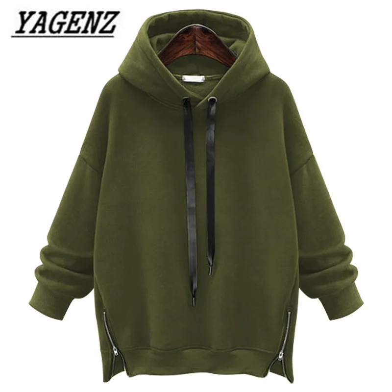 Goede Grote maat M 5XL 6XL Herfst Winter Hooded Sweater Vrouwen Kleding Losse Warme Lange mouwen Trui Sweater Casual Tops