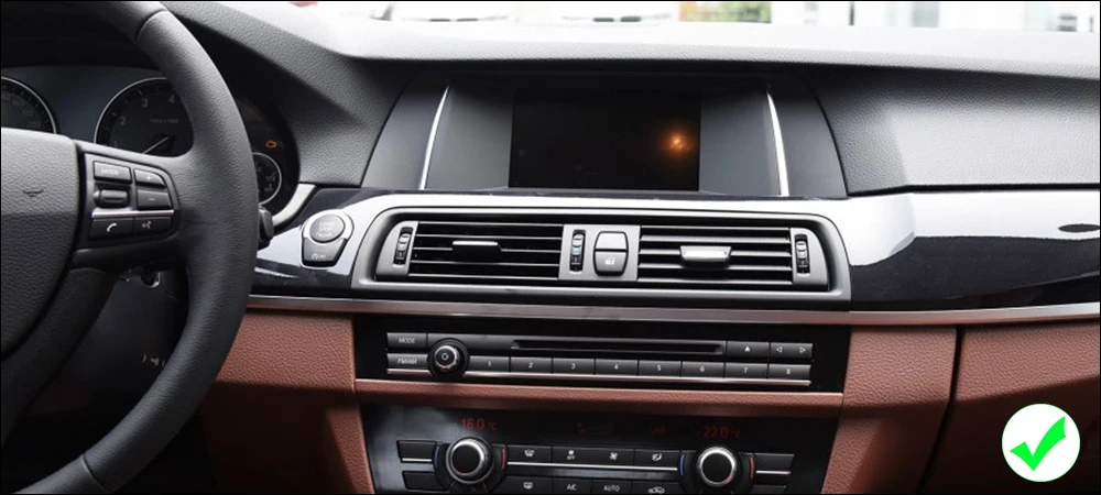 Sale Android For BMW 5 Series F10 F11 2009~2012 CIC Car HD screen radio GPS player Navigation WiFi Multimedia Player Auto Radio 12