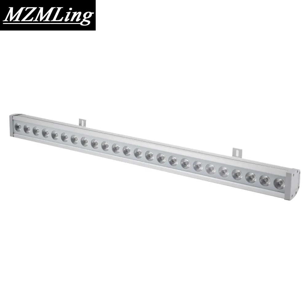 24x10 Вт RGBW 4в1 Led бар IP31 настенный светильник для мытья DMX512 шайба/прожектор светильник DJ/бар/вечерние/шоу/сценический светильник