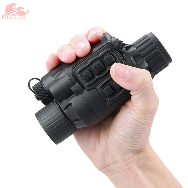

ZIYOUHU 720P Infrared Night Vision Scope IR Flashlight Digital Monocular Telescope Night Scout Viewing CCD Digital Hunting Scope