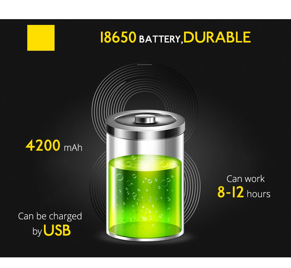 Portable 30W 50W COB Lantern LED Flashlight Torch Powerful Emergency Safety Work Light Car Inspection Repair Handheld Work Lamp (11)