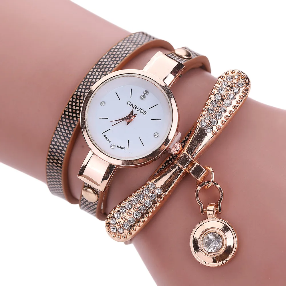 Для женщин наручные часы, горячая Распродажа Женская Мода часы Для женщин металлический ремешок наручные часы с ремешком из искусственной кожи часы Рождественский подарок платье