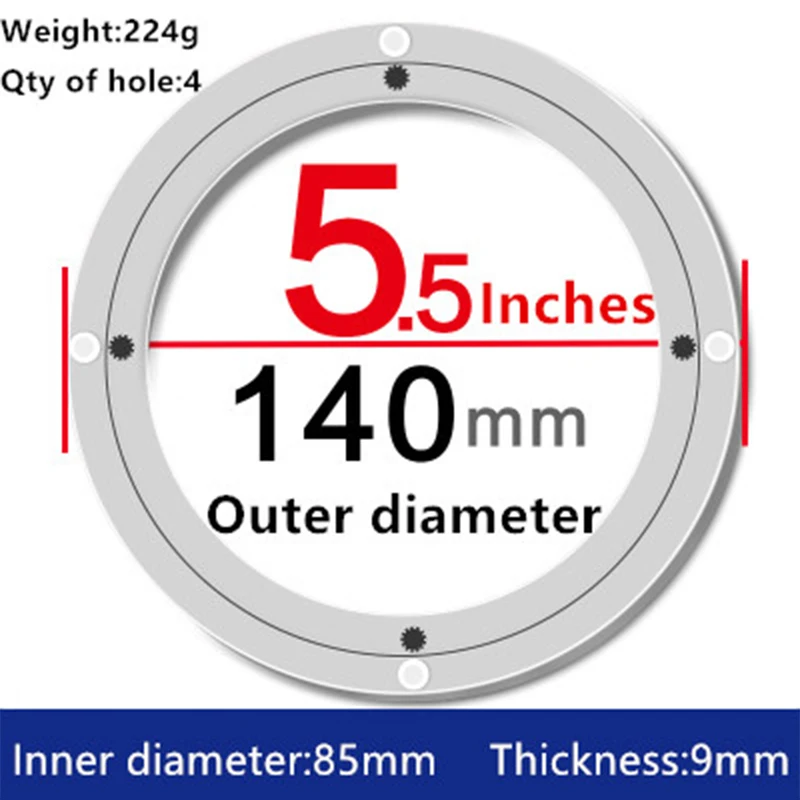 2 шт 5,5 дюймов 14 см маленький вращающийся поднос для приправ обеденный стол поворотный пластина из алюминиевого сплава материал для кухонной мебели