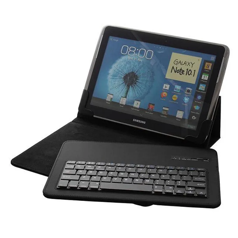 

Universal Removable Bluetooth Keyboard Folio Case Cover For iRulu 10.1" Tablet PC/X1 Pro Lightning 10.1" NeuTab N10 10.1" Tablet
