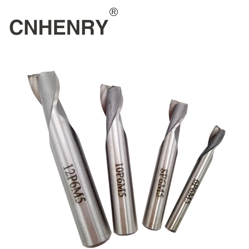 2 Flutes HSS 6542 End Mill Diameter Router Bit CNC Milling Cutter for Wood End Mill Cutter Drill Bit