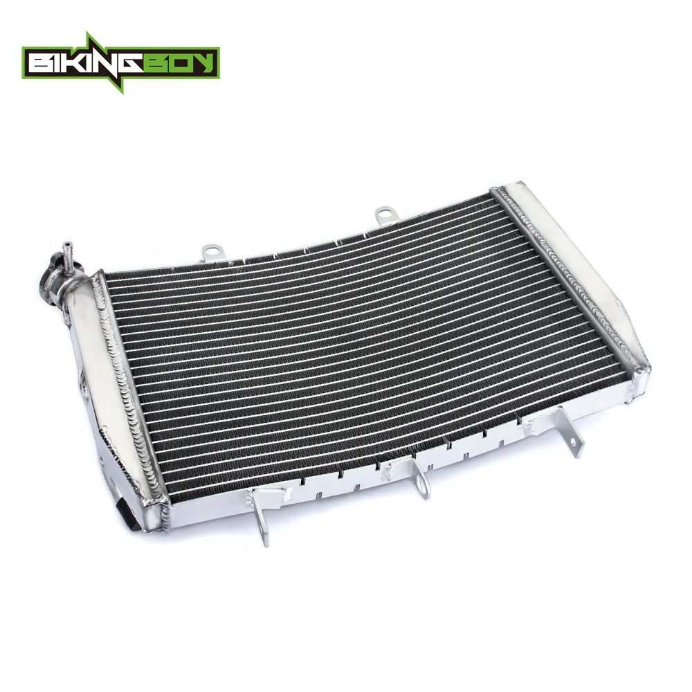

BIKINGBOY 1 Set NEW Aluminum Cores Engine Water Cooling Radiators Radiator For YAMAHA YZF R6 600 2006 2007 YZF-R6 06 07