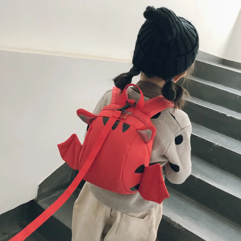 

Girls Kids Cute Cartoon Mini Backpack with Strap Korean Style Safty Small Kids Bag with Harness Iphone Holder