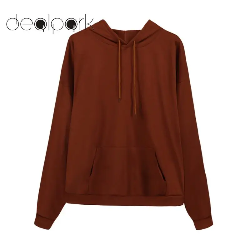 

Women Plus Size Hoodied Sweatshirt Drawstring Pocket Long Sleeve Streetwear Loose Casual Pullover female sweatshirts for girls