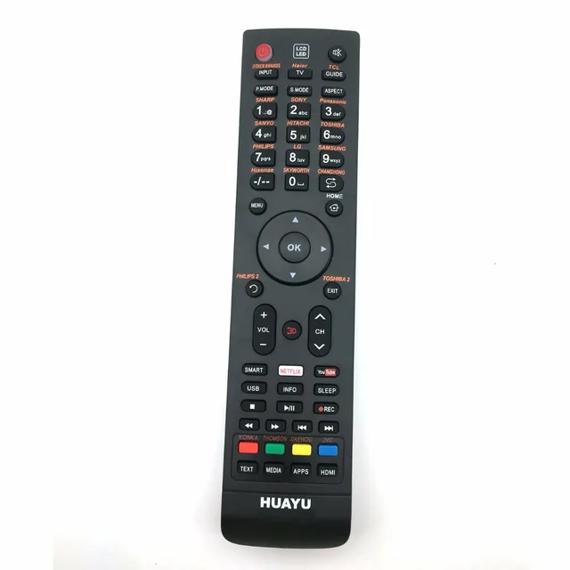 UNIVERSAL TV Remote Controller for EUROSTAR EUROLINE 50 42 32 STAR X STARLIFE DAYYEK MSW