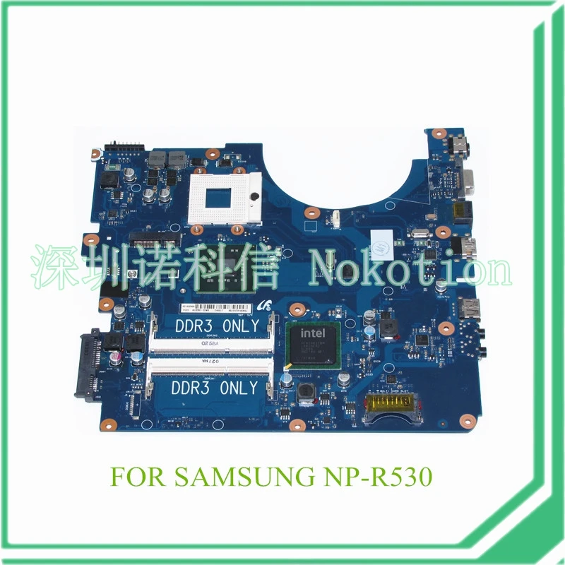 

NOKOTION BA41-01223A BA92-06337A BA92-06337B For samsung NP-R530 R530 laptop motherboard DDR3 GM45