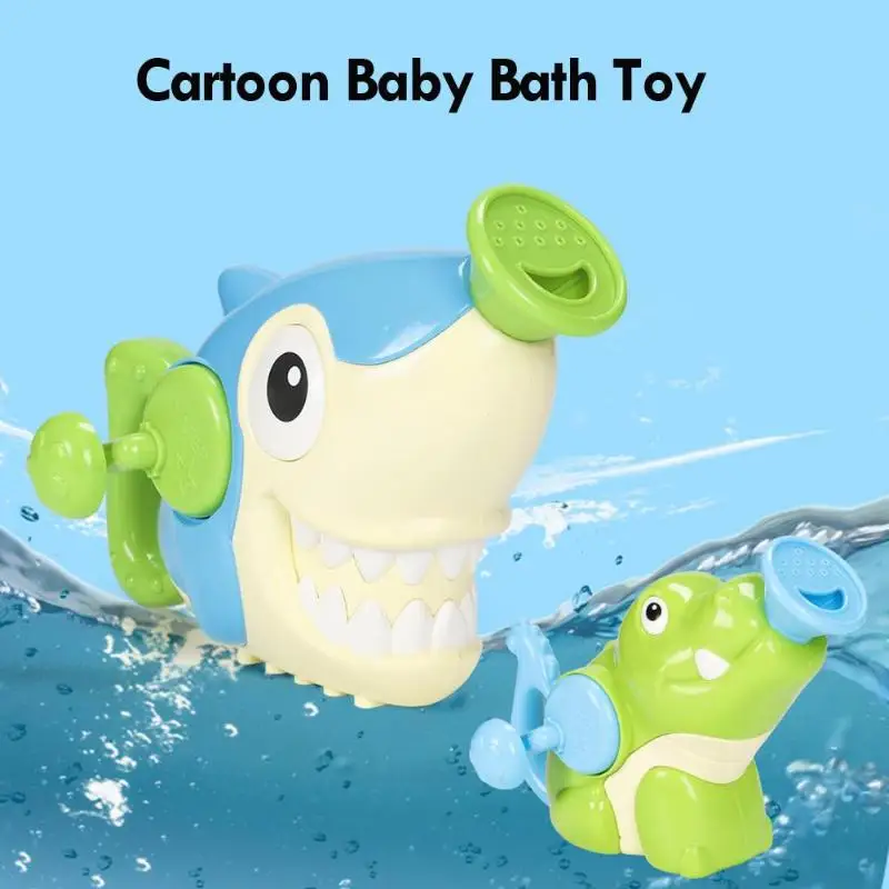 Милый ребенок для ванной животные игрушечные лошадки душ детская водная Ванна мультфильм животных детские игрушки для ванной распылител