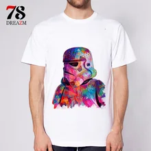 hot Summer Fashion star wars king T Shirt Men’s High Quality Tops Tees Custom male t-shirt Printed clothing