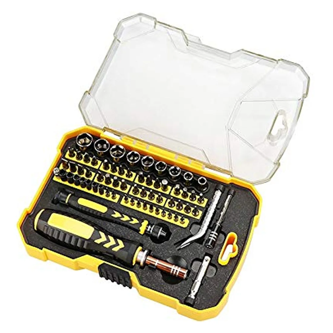 

Repair Tool Kit Socket Screwdriver Kit Household Screwdriver Set Magnetic Screwdriver Set for Household 67 IN 1