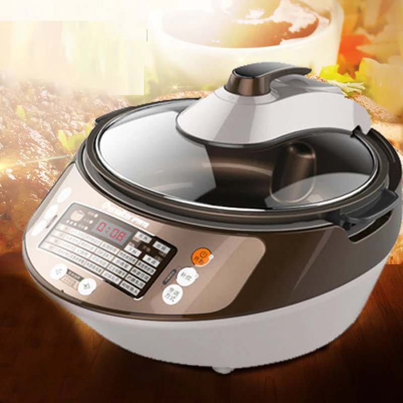 

4.5L Kitchen Multicooker Rice Cooker Multi-function Stir-fry Machine Household Rice Robot Steam Cooker Cooking Machine CC20A
