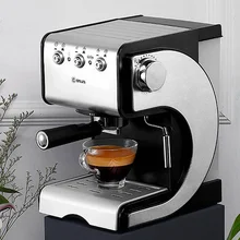 Кофемашина DL-KF500S Бытовая кофемашина маленькая полуавтоматическая итальянская коммерческой паровой