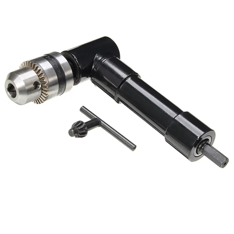 90 Degree Right Angle Electric Drill Corner 8mm Hex Shank Turning