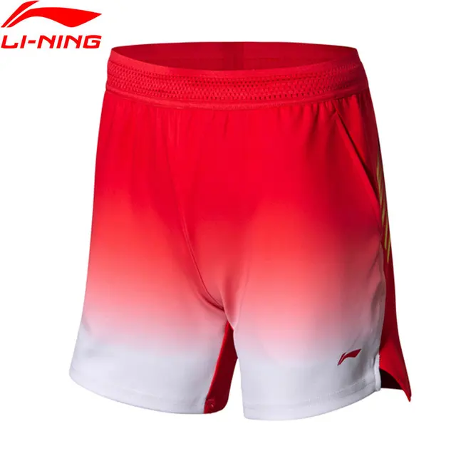 US $20.00 (Break Code)Li-Ning Women Badminton Competition Shorts Breathable National Team LiNing Sports Short
