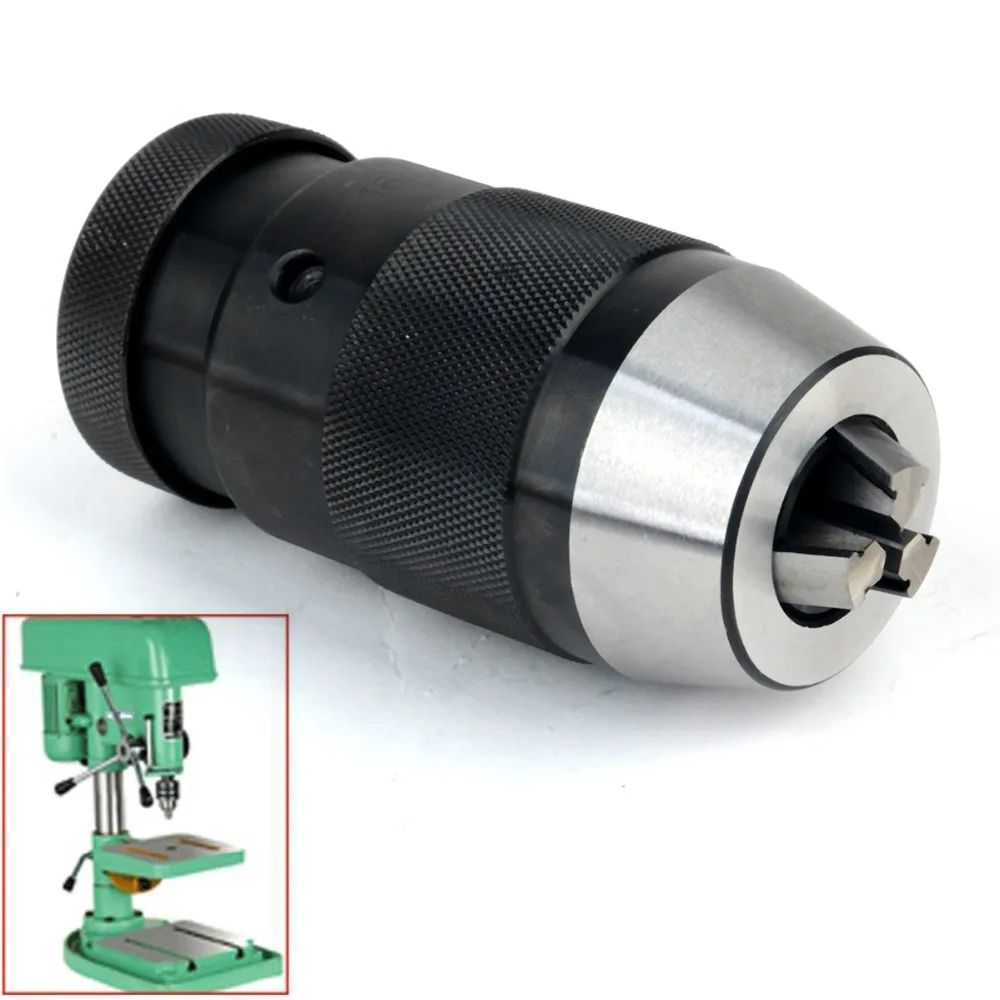 1 adet Hassas B18 Anahtarsız Matkap Chuck Kendini Kilitleme Sıkın Konik Adaptör Torna Freze Aracı Için 1-16mm