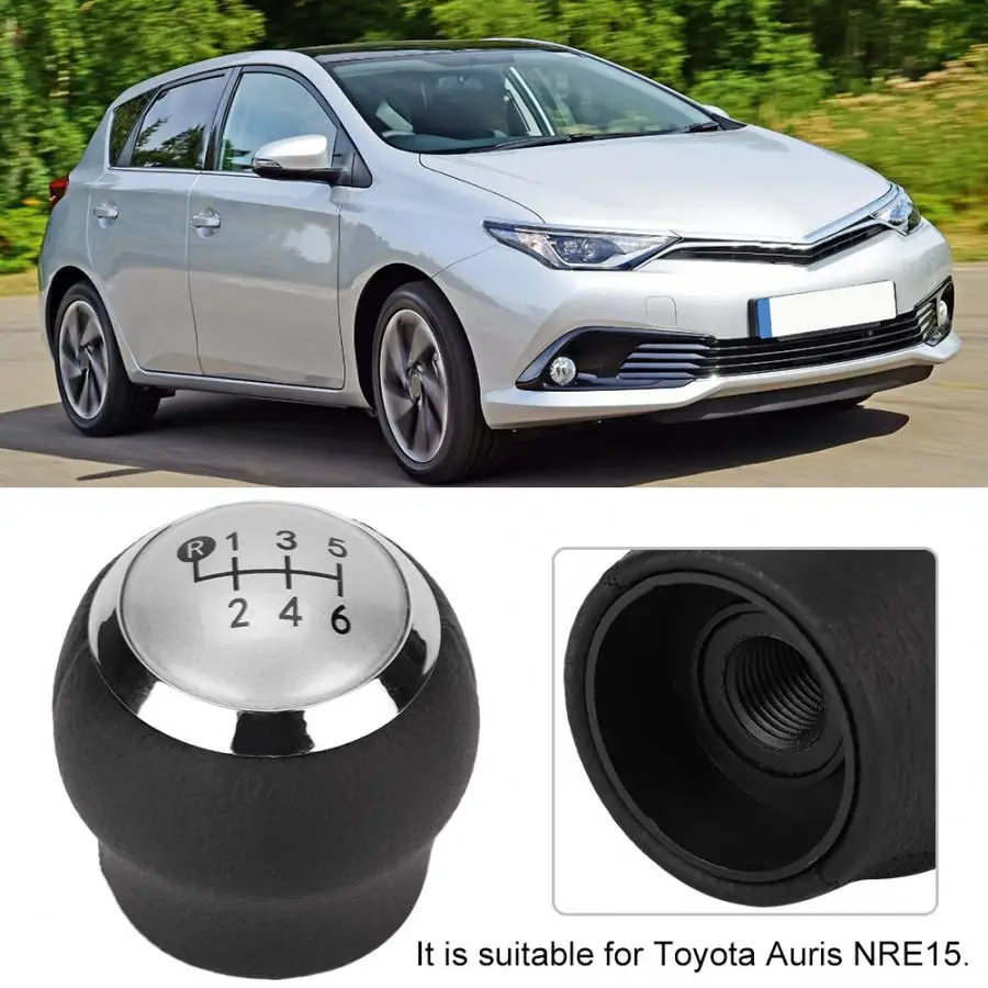Автомобильная модификация, ручка переключения передач, головка для Toyota Auris NRE15, высокое качество, автомобильные аксессуары