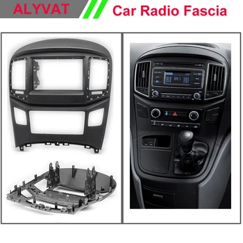 

Double 2 Din Car Fascia for Hyundai Starex, H1 Radio GPS Stereo Panel Dash Mount Kit Face Plate Audio Frame Trim Bezel Facia