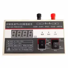 0-200 В 50 Гц цифровой светодиодный ЖК-дисплей ТВ ПОДСВЕТКА тестер метр лампа бисер инструмент для ремонта MAL999