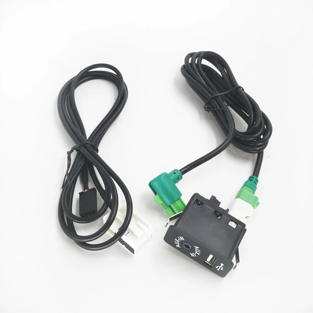 Biurlink 2 X стили AUX-IN USB рштепселя Панель штекер звуковая проводка AUX кабель для BMW E60 E61 E63 E64 E66 E81 E82 E70 E90
