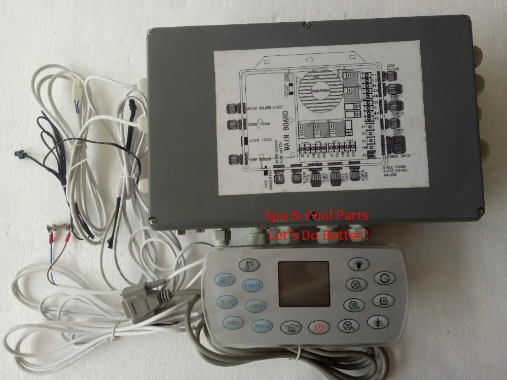 

China JNJ spa controller pack replacement fit 8028 US spa with 3-4 pump
